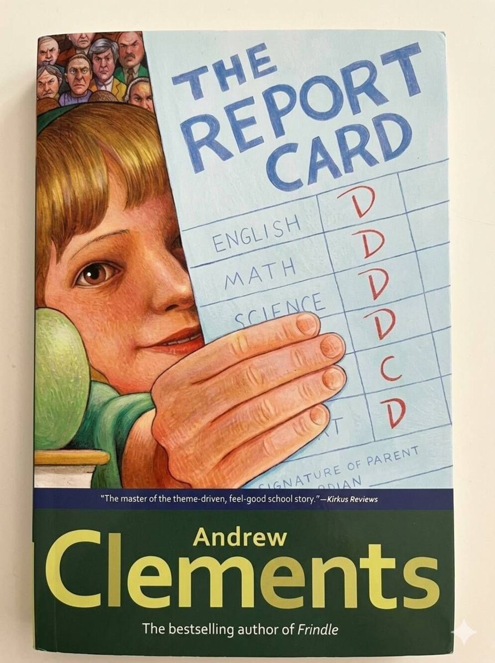 🔹️NWOT The Report Card By Andrew Clements Paperback Book